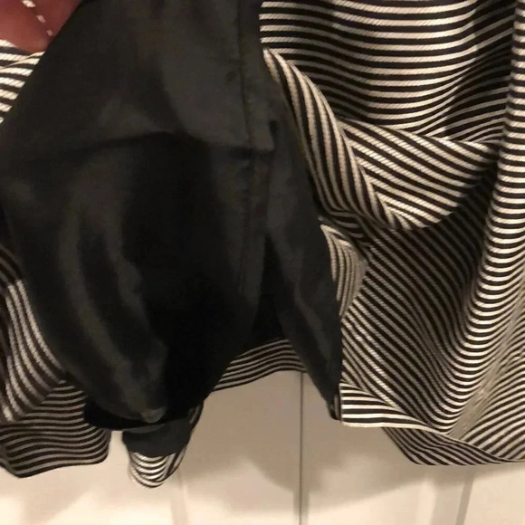 Jill Stuart Brand New Striped Strapless Dress Holiday Travel Vacation Size 4 NWT - Picture 6 of 7